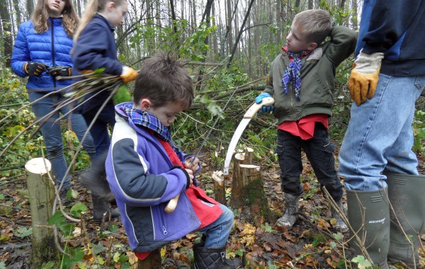 Natuurwerkdagen op de Roudonck