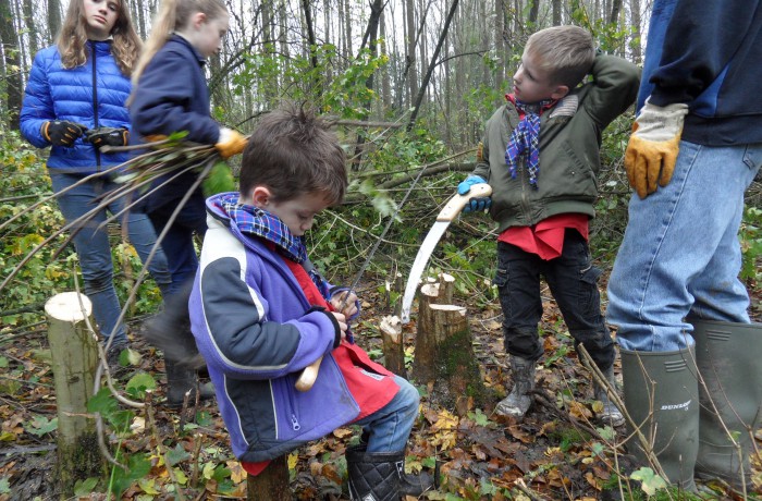 Natuurwerkdagen op de Roudonck